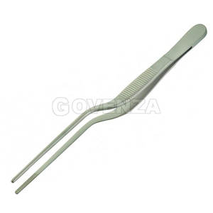 Pinzas para Oídos Lucae en Forma de Bayoneta, Punta Serrada, 14 cm, Acero Inoxidable de Alta Calidad, Herramienta Quirúrgica Manual para Otorrinolaringología, Uso Hospitalario - Product Image 5
