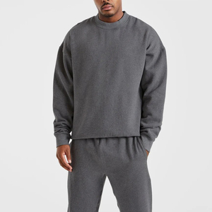 Sudaderas de Alta Calidad para Hombre, con Logotipo Personalizado, al por Mayor, de Felpa Gruesa, Corte Holgado, Hombros Caídos, Ecológicas - Product Image 1