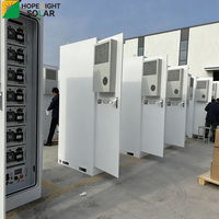 Système de Stockage d'Énergie Tout-en-un pour Extérieur avec Armoire de Batterie 100KWH 200KWH 260KWH, Système de Stockage de Batterie au Lithium et Onduleur Hybride DEYE