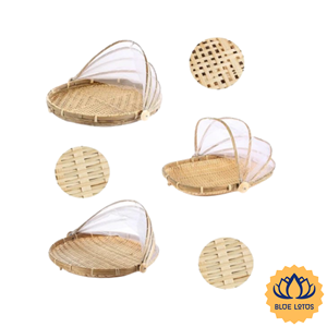 [MEILLEURES VENTES] Panier de pique-nique décoratif moderne en bambou tressé écologique pour le rangement des aliments et la présentation des collations – Vente en gros - Product Image 1