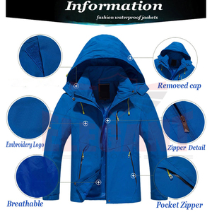 Wholesale Breathable Product Winter Wear Outdoor Warm <b>Men</b> Wear Windproof Waterproof Or Windbreaker Jackets - Product Image 6