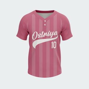 Uniforme de Béisbol y Sóftbol Personalizado de Poliéster para Equipos, con Dos Botones, Modelo 2026 - Product Image 3