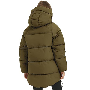 Chaquetas acolchadas de color sólido de alta calidad para mujer al por mayor, producto más popular, diseño personalizado - Product Image 5