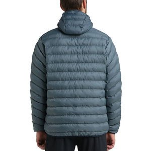 Unisex Custom Black Oversized Bubble Winter Puffer Jacket Hooded Stand Collar Heavy <b>Padded</b> Jumper High Street Style 100% Nylon - Product Image 3