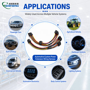 Kabel Ekstensi Kustom Molex 043025 MX3.0 Male Plug 14 Pin UL1061 20AWG - Product Image 2