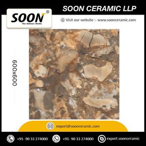 Carreaux de sol en porcelaine brillante Best Selling Digital Mars Rustique 600x600, 10 mm d'épaisseur, imperméables, design rustique, antidérapants - Product Image 4