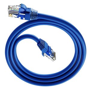 3ft Cat 6 High-Speed Ethernet <b>Cable</b> Indoor Outdoor WiFi RJ45 Patch Cord <b>for</b> Gaming Blue Ethernet <b>Cable</b> <b>for</b> <b>Computer</b> Data <b>Cable</b> - Product Image 1