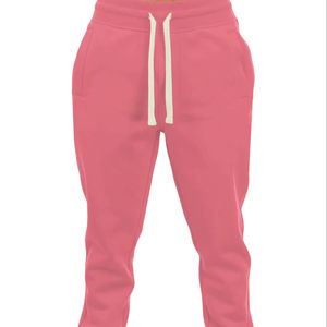 กางเกงจ็อกเกอร์สั่งทำได้ทุกขนาดและสี กางเกงวอร์มผู้ชายแบบมีเชือกผูก เอวสม็อค ทรงหลวม สไตล์ลำลอง พิมพ์ลายโลโก้ กางเกงโอเวอร์ไซส์ - Product Image 1