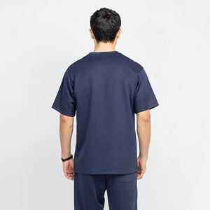 T-shirts décontractés d'été en coton 100% écologique, coupe ample, style hip-hop, avec logo sérigraphié personnalisé (taille et couleur), en promotion - Product Image 2