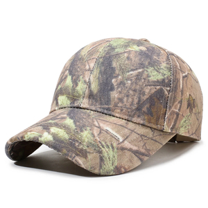 Casquette de baseball avec motif camouflage jungle, tissu en maille, style décontracté pour la randonnée en plein air - Product Image 1