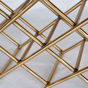 Support de rangement pour bouteilles en or pour la cuisine, la décoration de la maison, le salon, porte-bouteilles, décoration intérieure - Product Image 2