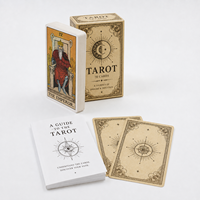Cartes de Tarot Oracle de Divination Prédicative à Impression Personnalisée en Gros, Réponse Rapide, avec Guide et Coffret de Jeu de Cartes de Lecture des Destins