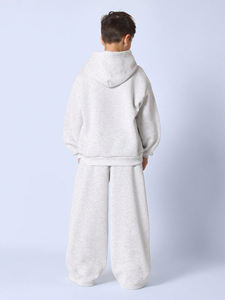 Nouvelle collection : Survêtements amples décontractés pour bébés et enfants, imprimés et brodés, 100 % coton molletonné, pour garçons et filles - Product Image 2