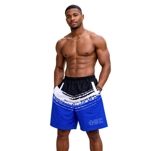 Shorts coupe-vent noirs Phi Beta Sigma pour hommes, légers, à séchage rapide, coupe athlétique, vêtements de fraternité grecque, vêtements de sport - Product Image 1