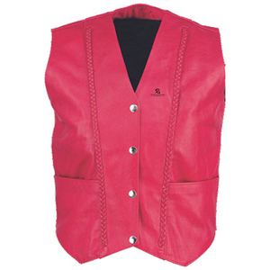 Women Genuine <b>Leather</b> Motorcycle <b>Vest</b> Vintage <b>Biker</b> Style Slim Fit Sleeveless Outerwear Waterproof Windproof Casual 2026 - Product Image 4