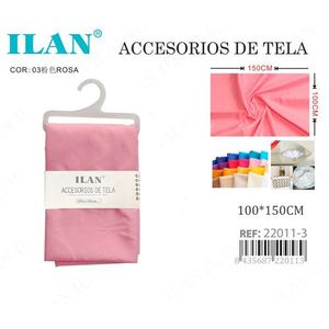 Tela Liscia Ilan 100x150 Cm Rosa Accessori in Tessuto - Product Image 3