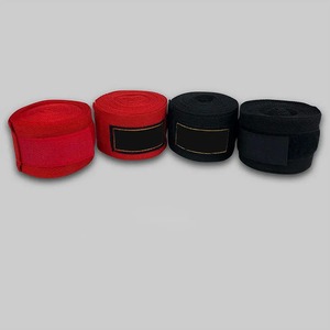 Bandage de boxe en nylon élastique avec logo personnalisé, bandage de protection pour les mains et les poignets - Product Image 2