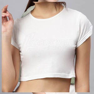 Crop top décontracté pour femme, respirant, taille personnalisée, en tissu durable de haute qualité – Collection streetwear en promotion - Product Image 2