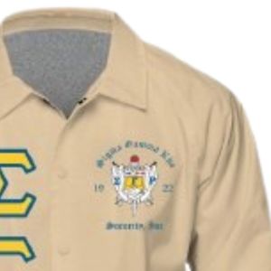 Chaqueta Cortavientos Sigma Gamma Rho con Forro de Nailon, Personalizada con la Sororidad Griega, Ligera, con Cierre Frontal, Ropa Deportiva para Exteriores, Venta al Por Mayor - Product Image 5