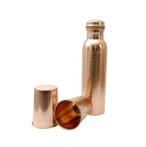 decorative copper <b>water</b> <b>bottle</b> with tumblers printed design traditional drinkware handmade <b>metal</b> <b>bottle</b> reusable drinking <b>bottle</b> - Product Image 3