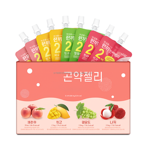 Sugar Free Low Calorie <b>Collagen</b> Konjac Jelly 28 Packs Healthy Diet Snack Gift Set OEM - Product Image 1