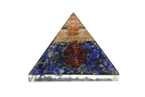 Natural Lapis Lazuli Handmade <b>Orgone</b> Pyramid Crystal Healing Energy <b>Generator</b> Environmentally Friendly Wholesale Supplier - Product Image 4