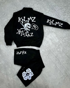 Conjunto Deportivo de Invierno para Hombre, Cómodo, de Algodón Suave, con Estampado en Serigrafía, Tejido de Nailon, Conjunto Corto de Punto - Product Image 6