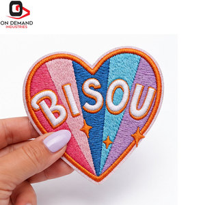 Écussons Vintage Premium Personnalisés Brodés à Coudre Tissés 3D Rétro pour Décoration de Vêtements, Collections Streetwear, Sacs et Chapeaux - Product Image 5