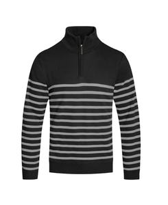 Sweat-shirt à fermeture éclair pour homme, logo brodé personnalisé, fournisseur de tissu en terry pour l'exportation - Product Image 2