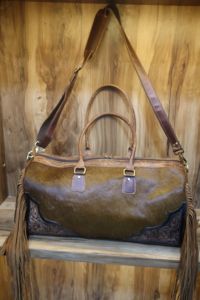 Bolso de cuero de vaca con pelo, estilo vintage, hecho a mano, tallado, para mujer, bandolera, superventas - Product Image 3