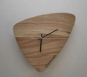 Reloj de Pared Decorativo de Cuarzo Analógico con Diseño Industrial, Funciona con Batería, Reloj de Madera para Hogar y Oficina, India - Product Image 4