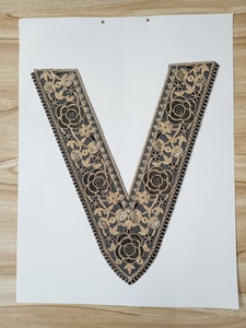 Blouse élégante brodée à sequins légers pour femme, tenue décontractée de bureau, tunique mode été en tissu ORGEZA, vêtements d'intérieur - Product Image 2