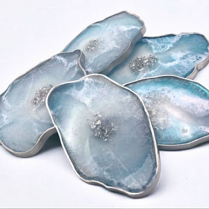 Agate coasters from India <b>table</b> decoration coasters luxury placemats available at factory price - Product Image 1