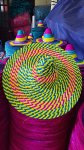 Traditional Mexican <b>Sombrero</b> Straw Hat | Handmade Fiesta Hat for Party, Festival, Group Travel, Cosplay & Event Supplies - Product Image 5