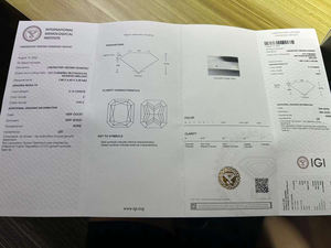 Diamants Blancs de Laboratoire HPHT CVD Taille Radiant Certifiés IGI Pureté VVS Couleur D-E en Vrac pour la Fabrication de Bijoux CONCEPTION - Product Image 3