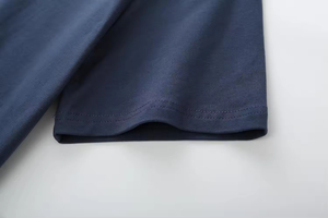 Camiseta informal ligera para hombre, 100% algodón, corte holgado, bajo pedido mínimo. - Product Image 5