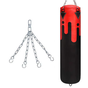 Hanging Punching Bag for Adults Super PU Leather <b>Boxing</b> Training Equipment Heavy Bag with 12OZ MMA Unfilled Kicking Punching Bag - Product Image 2