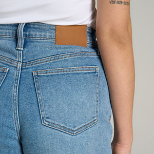 Shorts de Mezclilla Rectos de Verano para Mujer al por Mayor, Transpirables, Lavados, Tallas Grandes, OEM - Product Image 6