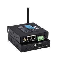 Routeur industriel IoT 4G LTE WiFi Bivocom TR323 mini en métal pour rail DIN, 2 ports Ethernet, boîtier IP30, système d'exploitation Linux, protocole MQTT, alimentation DC 12V