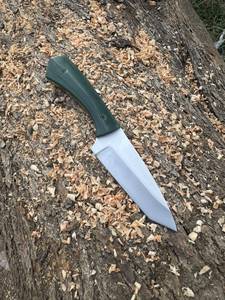Couteau utilitaire à lame fixe personnalisé pour l'extérieur, très demandé, avec manche G10 et lame en acier inoxydable, OEM ODM, vente en gros, couteau de chasse USA - Product Image 1