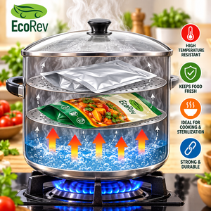 Food grade stand up pouch Digital printed laminated bag BOPP <b>heat</b> seal pouch Ecofriendly sauce packaging - Product Image 3