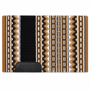 Vente en gros de tapis de selle western, couvertures de selle tissées Navajo, tapis d'équitation en laine personnalisés, équipement équestre, tapis de ranch, fabricant exportateur - Product Image 2