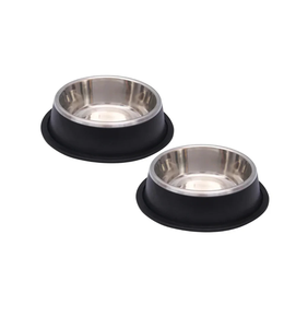 Tazón de Alimentación para Perros y Gatos, Tazón de Acero Inoxidable para Mascotas - Product Image 1