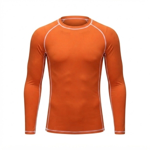 เสื้อรัดกล้ามเนื้อแขนยาวสำหรับผู้ชายแบบ OEM สั่งทำพิเศษ สำหรับเล่นกีฬา เล่นเซิร์ฟ ซับเหงื่อ แห้งเร็ว เหมาะสำหรับวิ่ง ออกกำลังกาย ผลิตจากโรงงานโดยตรง - Product Image 4