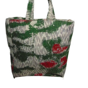 Hot Floral Style <b>Large</b> Tote Bag Custom Natural Cotton Beach Shopping Handbag for Women Reusable Eco Friendly Lightweight - Product Image 3