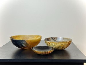 ชามเสิร์ฟทำมือจากเขาควาย เป็นมิตรกับสิ่งแวดล้อม ขนาดสั่งทำได้ ปลอดภัยสำหรับเครื่องล้างจาน เหมาะสำหรับงานปาร์ตี้ - Product Image 4