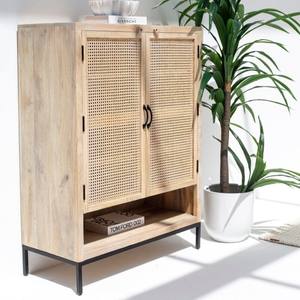 Vandana Arista Radiant, Mueble de Ratán de Dos Puertas y Aparador para Interiores de Hogar Modernos y Elegantes - Product Image 3