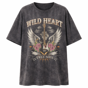 Proveedor Mayorista de Camisetas Extra Grandes con Lavado Ácido Personalizadas para Mujer - Fabricante de Ropa al por Mayor - Product Image 1