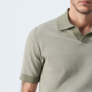 Chemise Polo en Coton pour Homme, Col Rabattu, Design de Logo Personnalisable, Couleur Unie, Style Raffiné, Collection 2026, Prix Usine, pour Tenue Décontractée - Product Image 3