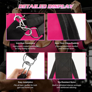 Ceinture de musculation abdominale de qualité supérieure pour barre horizontale, sangle abdominale AB Sling, sangles de suspension abdominales - Product Image 6